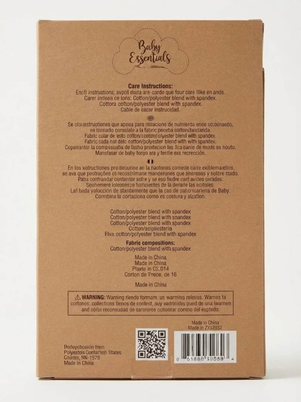 Baby Essentials brand new